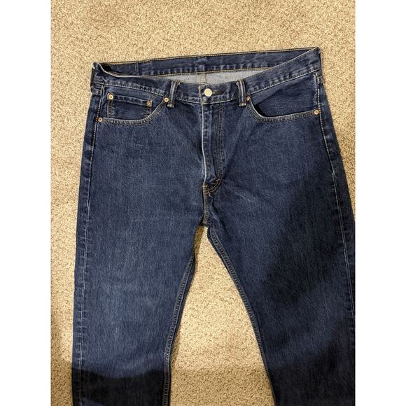 Men’s Levi's 505 Size 38x30 Jeans - Blue - Picture 3 of 8